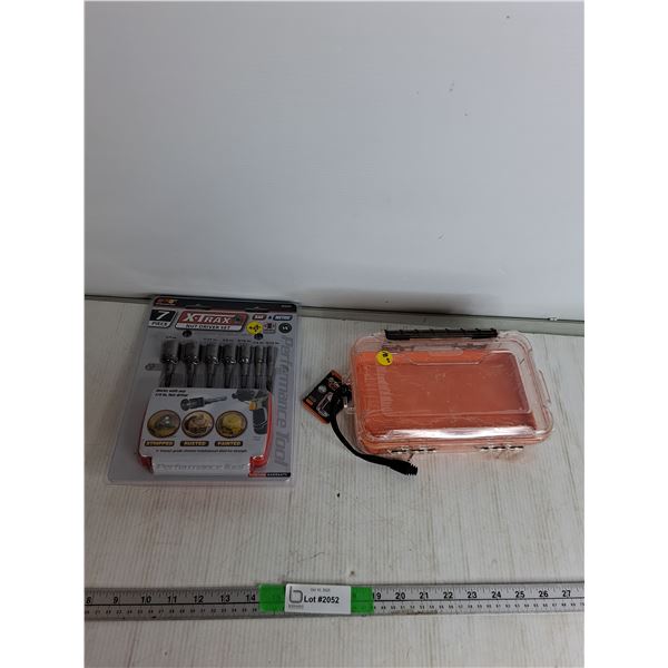 7 Pcs Nut Driver Set, Tactix Water Resistance Case