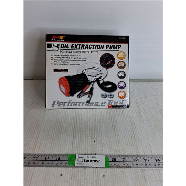 12v Oil Extraction Pump