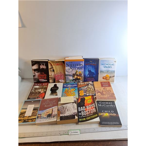 (15) Books Assorted - Vampire Diaries/ Shelters Of Stone/ Shakespeare