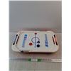 Image 1 : Air Slammers Electric Air Hockey Board - Powers On, As Is, 21" x 13" x 3"