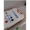 Image 3 : Air Slammers Electric Air Hockey Board - Powers On, As Is, 21" x 13" x 3"