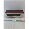 Image 1 : Sears FM Stereo AM Electronic Clock Cassette Recorder - Powers On, As Is