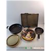 Image 1 : 12" Frying Pan, Christmas Platter, Baking Trays, Non Stick Pan, Misc