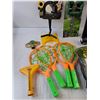 Image 2 : Garden Decor, Hose Guide, Caulking Gun, Sprinklers, Ball Rackets