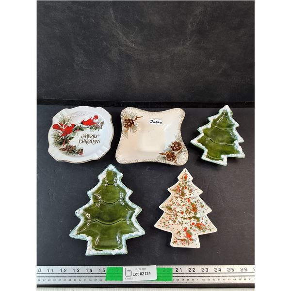 Ceramic Japan Christmas Dishes