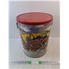Image 1 : Christmas Metal Bucket 15" x 12"