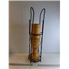 Image 1 : Metal Floor Umbrella Stand 27"/ Wooden Vase 19" -  PICK UP