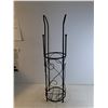 Image 2 : Metal Floor Umbrella Stand 27"/ Wooden Vase 19" -  PICK UP