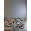 Image 1 : (6) Lg Plates 9 5/8" (4) Sm Plates 6 5/8" (1) Oval Serving Dish 11 3/4'