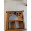 Image 2 : Cup And saucer Shelf (W 16 5/8" x H  11' x Depth 4 3/8" )/ Shelf (11" x 11")