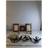 Image 1 : Clock/ "Fawn" Vases/ Misc.