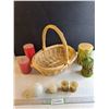 Image 1 : Assorted Candles/ Basket 13" Long