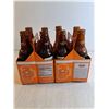 Image 2 : "Stewart's' Root Beer - (8) Empty Bottles In Carrying Cases And Caps