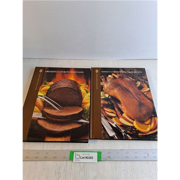 (2) Hardcover Cookbooks On Wild Game