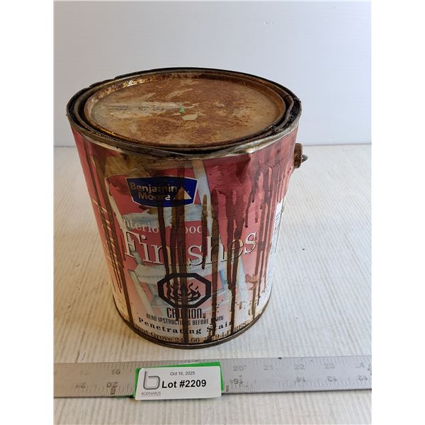 Benjamin Moore - Can 3/4 Full - Interior Wood Finish - CANNOT SHIP