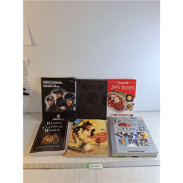 (6) Books (Assorted)
