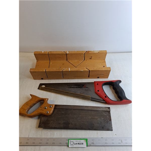 Hand Saws/ Miter Box