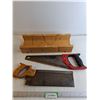 Image 1 : Hand Saws/ Miter Box