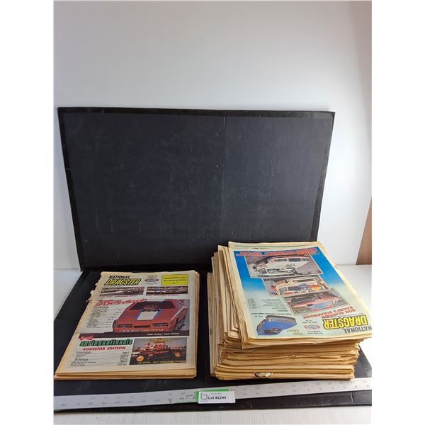 "National Dragster" Newspapers 1985 - PICK UP