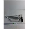 Image 1 : "Gray" Combination Wrenches - 1/2" - 5/8" - 3/4" - 13/15" - 15/16"/ "Snap On' Multibit Screwdriver