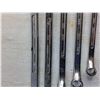 Image 2 : "Gray" Combination Wrenches - 1/2" - 5/8" - 3/4" - 13/15" - 15/16"/ "Snap On' Multibit Screwdriver