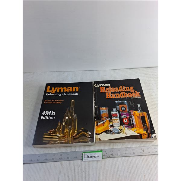 (2) Books (Lyman-Reloading Handbook)