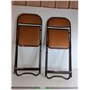 Image 1 : (2) Folding Chairs- PICK UP ONLY