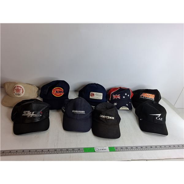 (9) Baseball Hats; Winter Olympic Games, Misc