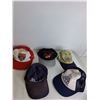 Image 3 : (9) Baseball Hats;  Bombardier, Misc