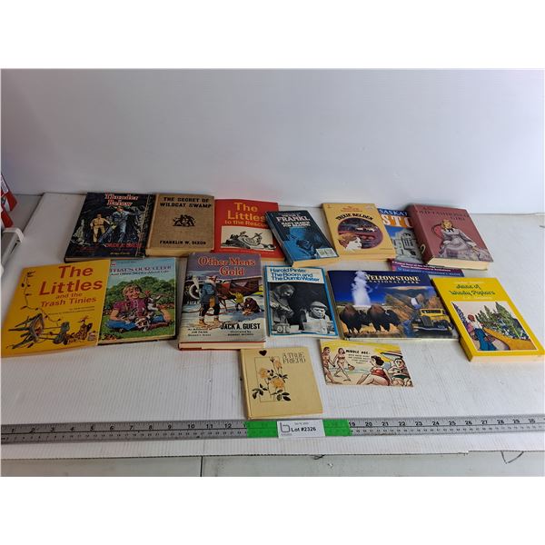 (13) Books; Guest, Dixon, Peterson,Frankl, Belden, Alcot Etc
