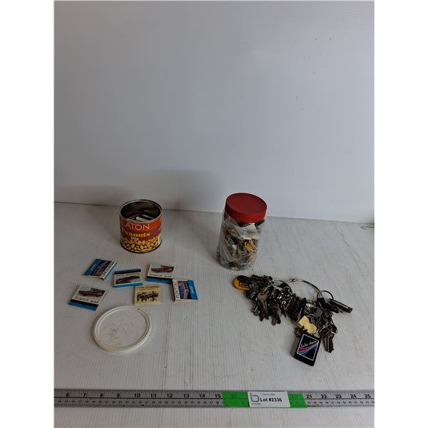Matches, Pins, Keys