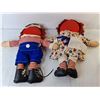 Image 2 : Raggedy Ann & Andy Dolls Up to 19" Long