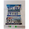 Image 1 : (3) License Plates- Kentucky, Indiana, Texas
