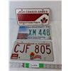 Image 1 : (3) License Plates- Canada Games, PEI, Newfoundland