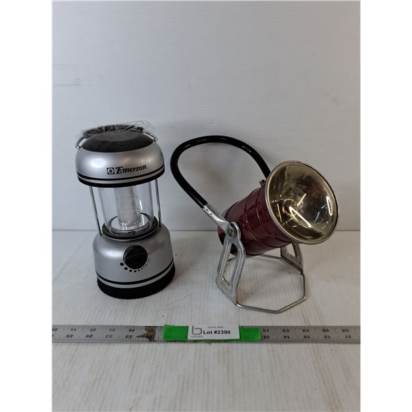 (2) Electric Lanterns- As Is