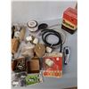 Image 2 : Castor Wheels, Plastic Tote 17.25"x 11.5" x 11", Twine, Misc. Cannot Ship