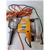 Image 3 : Trouble Light, Black & Decker Circular Saw- Both Power On, Milk Crate 13" x 11", Cannot Ship