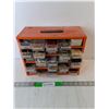 Image 1 : Metal Storage Shelf with Drawers 12" x 6" x 9.5" - PICK UP