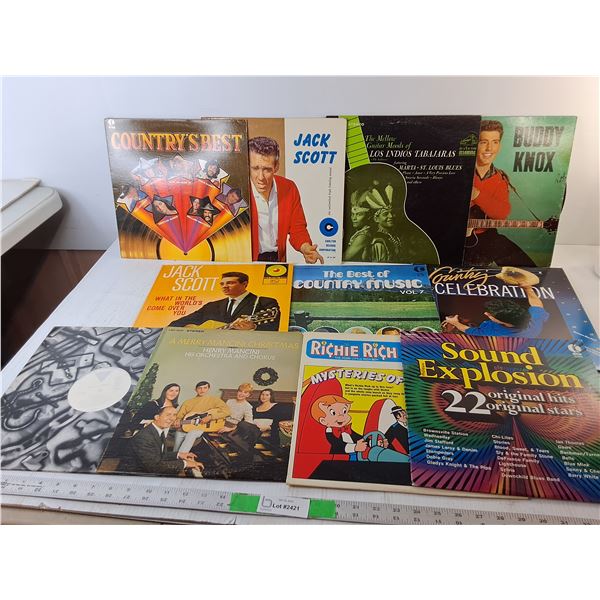 (11) Records- Jack Scott, Richie Rich, Paula Abdul, Misc.