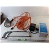 Image 1 : Block Heater Timer, Extension Cord, Handsaw, Flashlight- As Is