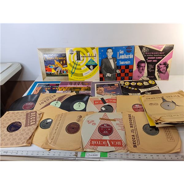 (23) Vintage Records- Guy Lombardo, Glenn Miller, Misc.