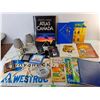 Image 1 : Computer Speakers- Power On, Travel Mouse, Peanuts Coloring Book, Misc.