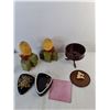 Image 2 : Coasters, Asian Style Bookends, Trinket Holders, Misc.