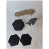 Image 3 : Coasters, Asian Style Bookends, Trinket Holders, Misc.