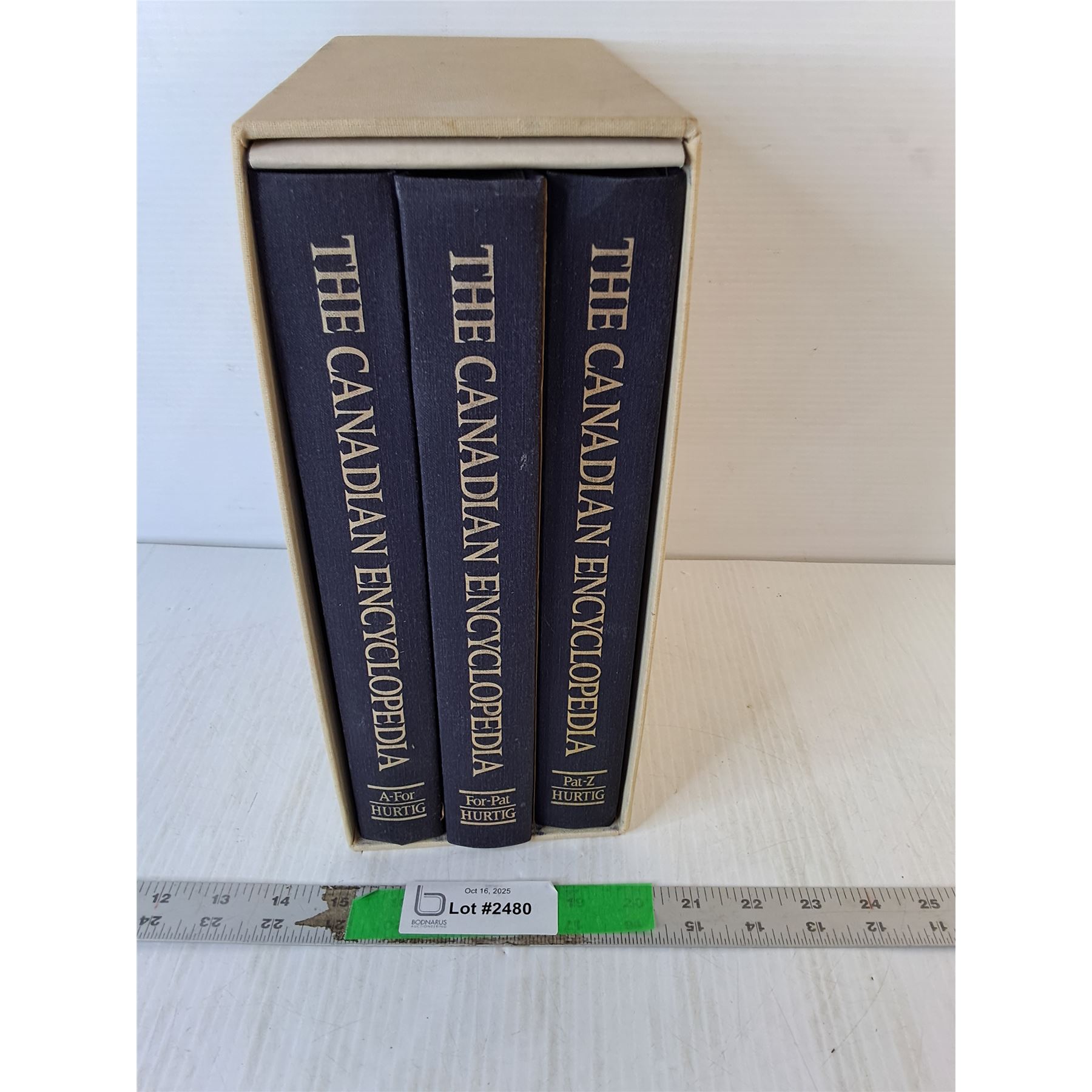 The Canadian Encyclopedia, 1985 - Bodnarus Auctioneering