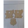 Image 2 : (3) Handmade Embroidered Crests Up to 7.75"