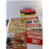 Image 2 : Vintage Car Posters, Warning Signs, Saskatoon Photos