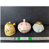 Image 1 : (3) Decorative/Glass Storage Containers