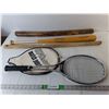 Image 1 : Columbus Baseball Bat, Rainstick 30" Long, Wilson Tennis Raquet & Cover, Cannot Ship