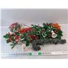 Image 1 : Artificial Christmas Flowers/Decorations